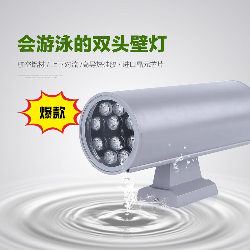雙頭壁燈